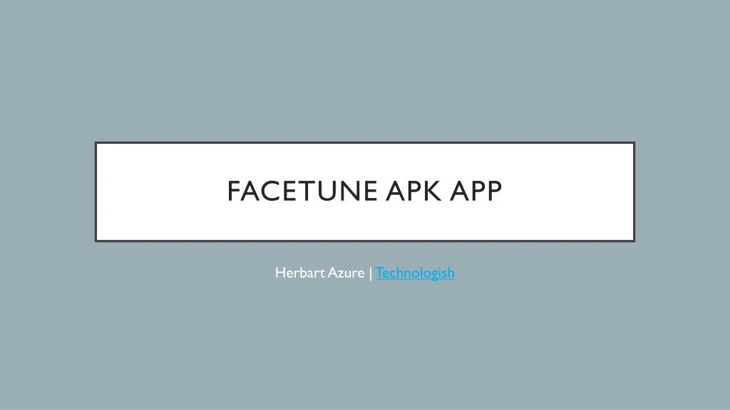 facetune android