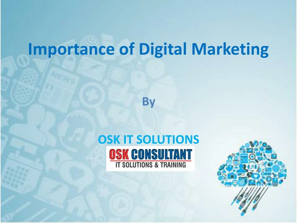 importance of digital marketing n.