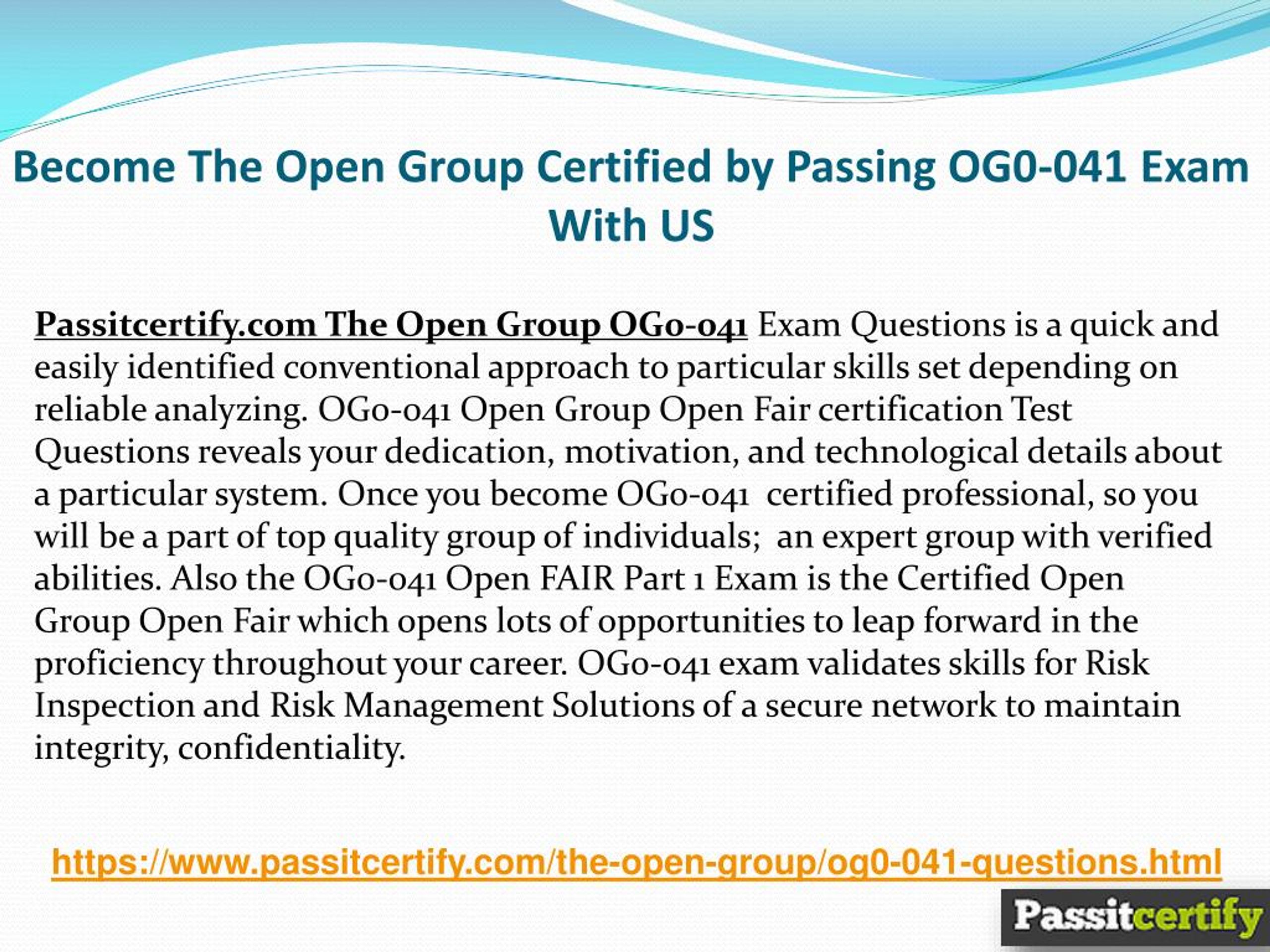 OG0-041 Reliable Exam Bootcamp