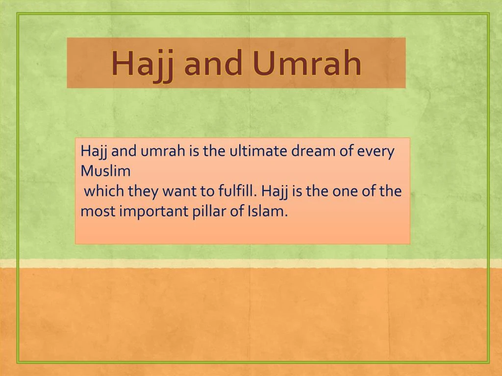 PPT - Hajj And Umrah 2018 Packages PowerPoint Presentation, Free ...