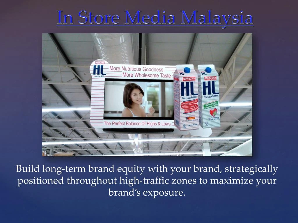 PPT In Store Media Malaysia PowerPoint Presentation, free download