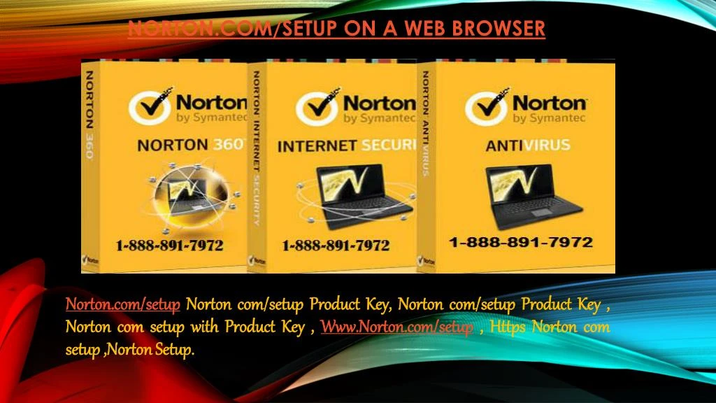 Norton Com Setup Su Un Browser Web