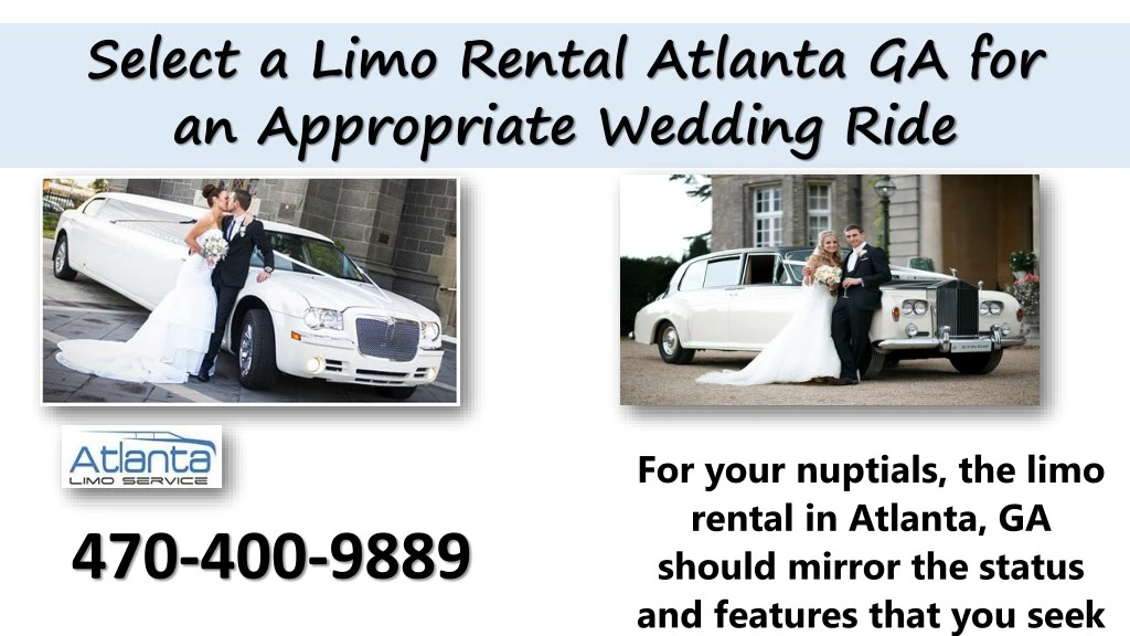 select a limo rental atlanta n.