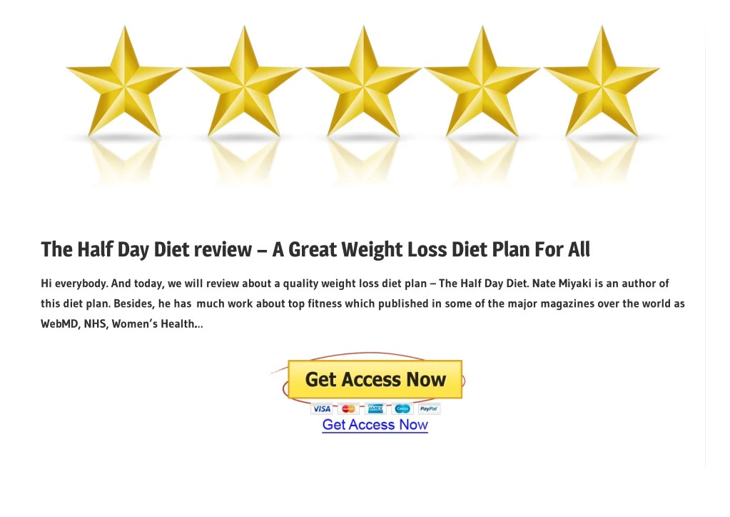 the half day diet pdf ebook free download nate n.