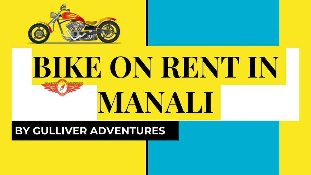 bike on rent in manali n.