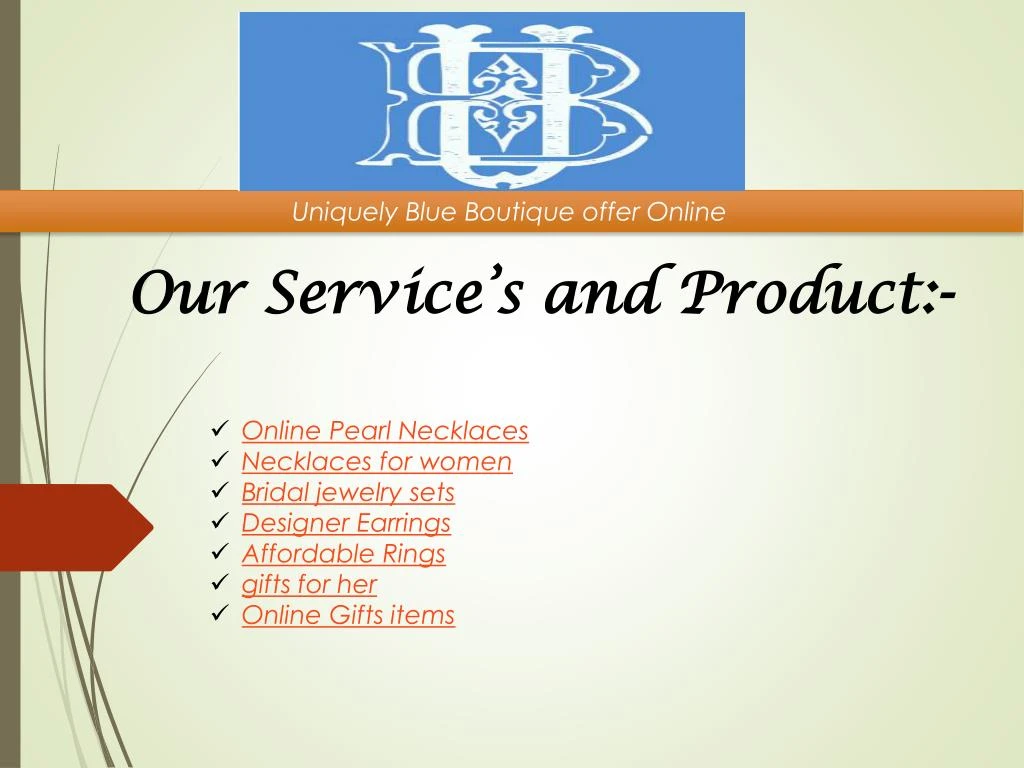 blue boutique online