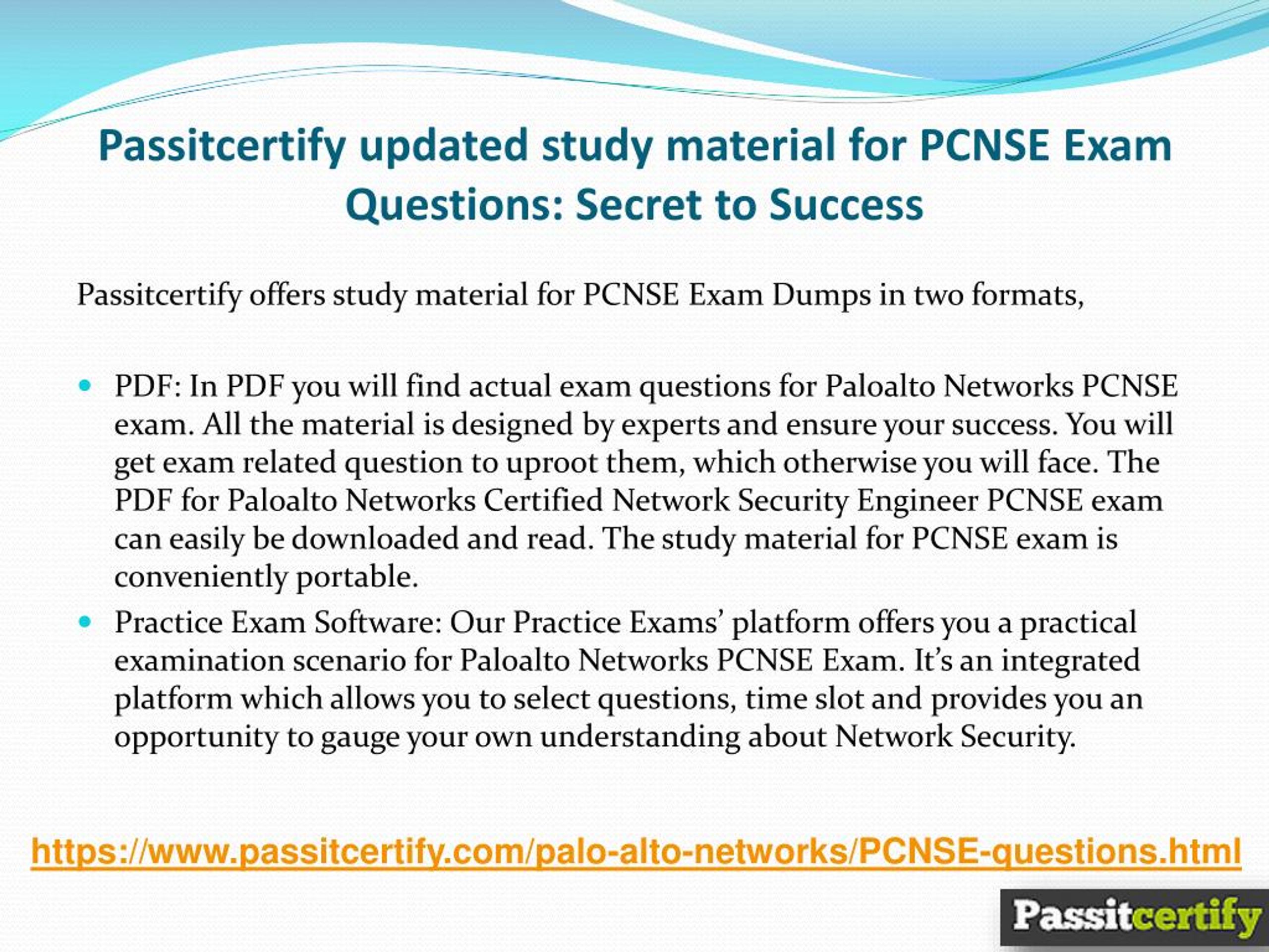 Exam PCNSE Certification Cost