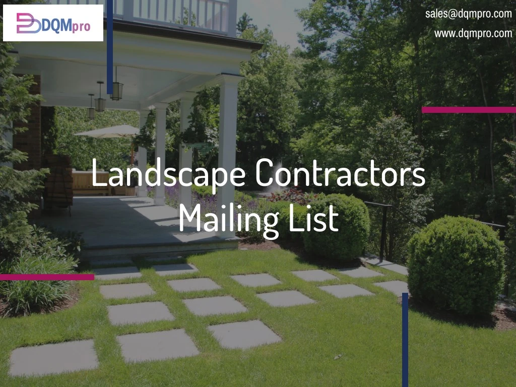 landscape contractors