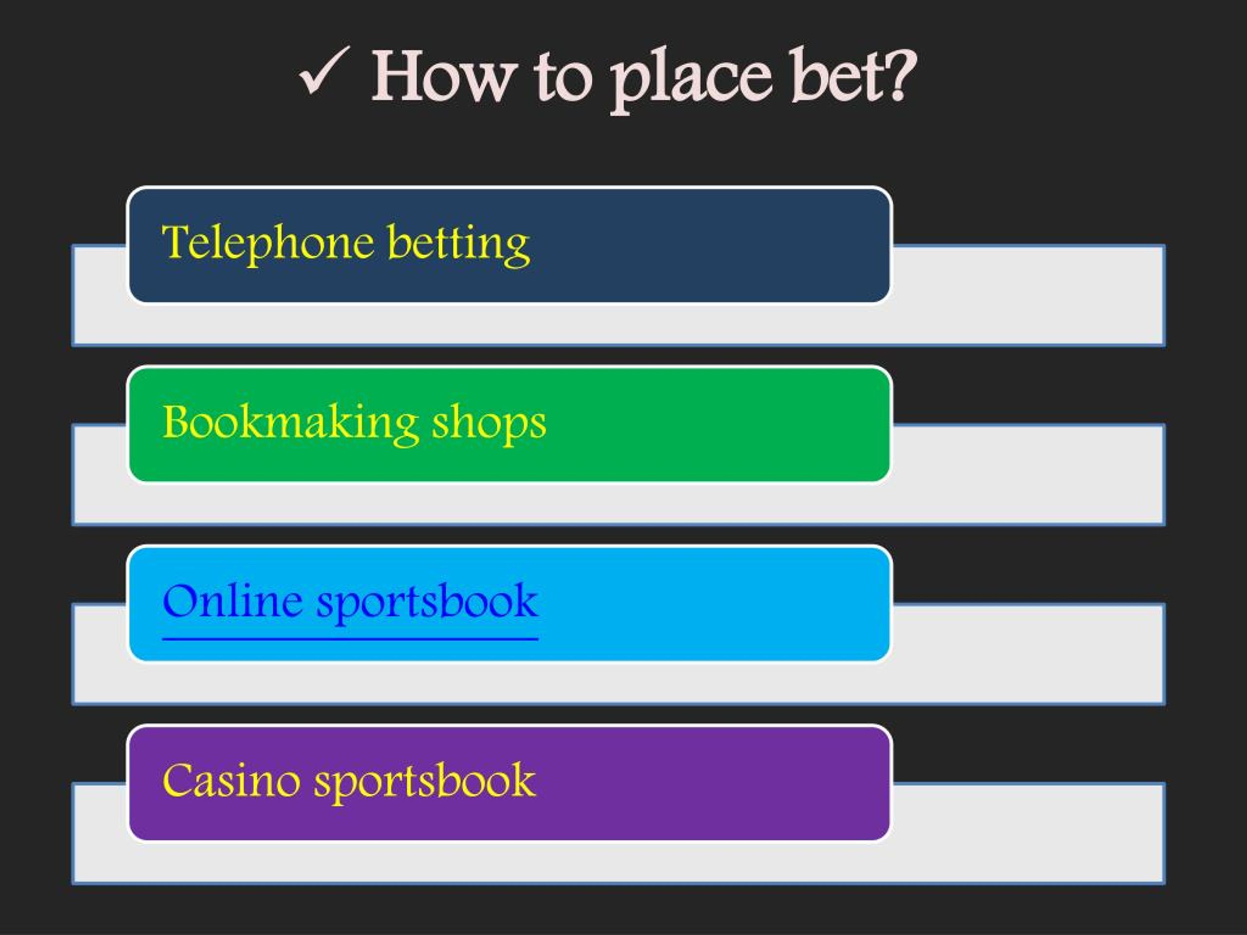 PPT - The Basics Of Sports Betting PowerPoint Presentation, Free ...