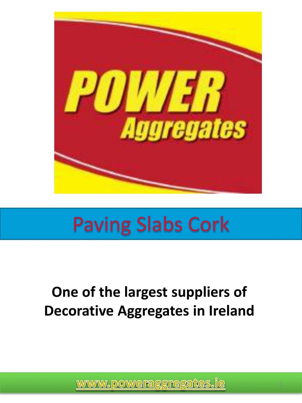 PPT Paving Slabs Cork PowerPoint Presentation, free download ID7894288