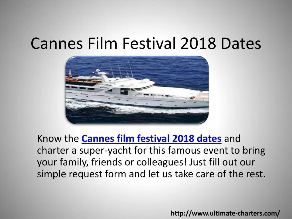 cannes film festival 2018 dates n.