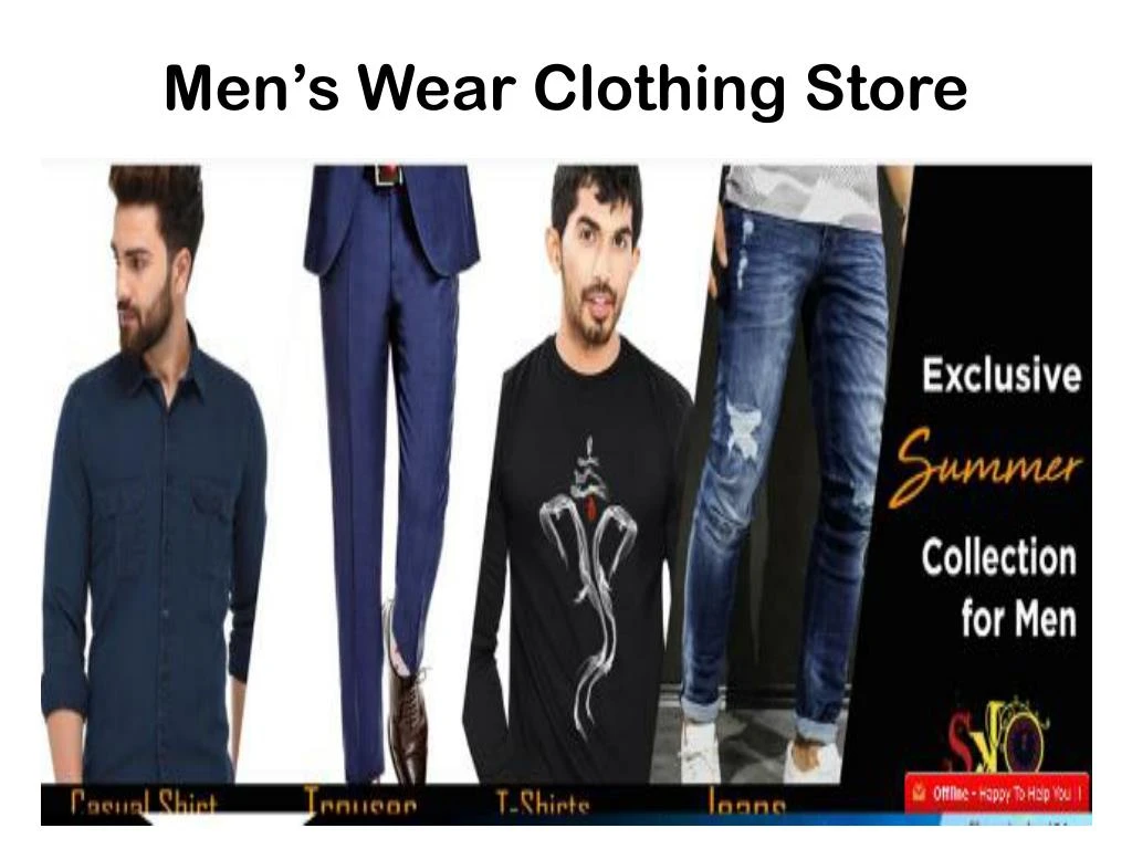 men s wear clothing store n.