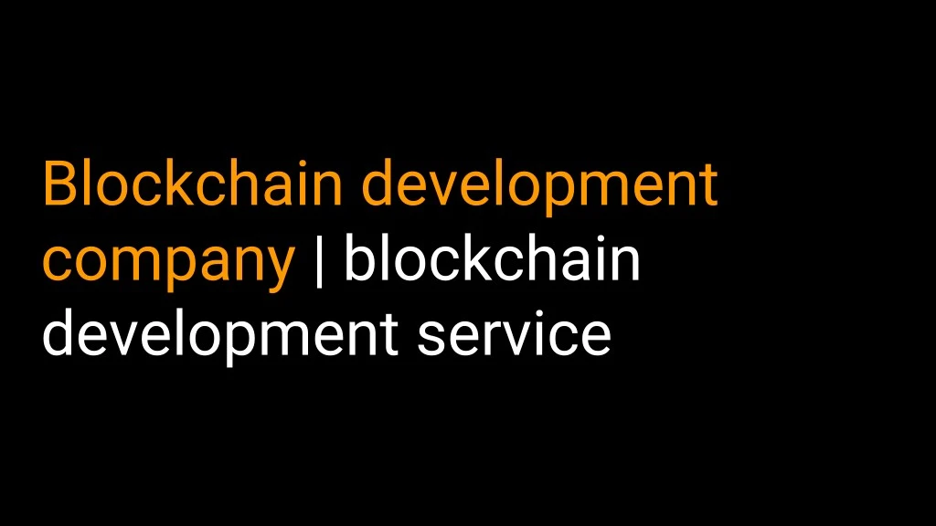 blockchain development company blockchain n.