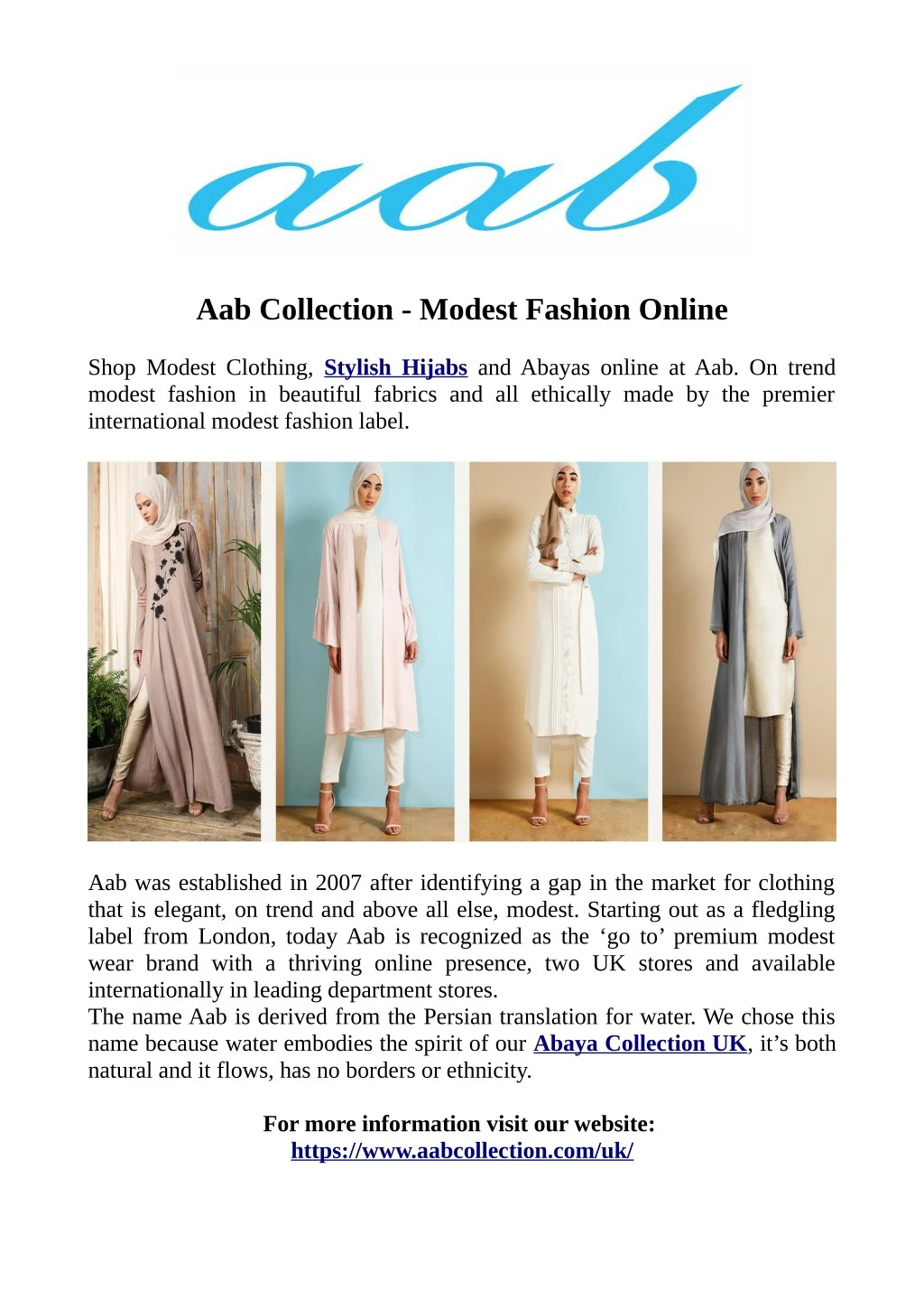 modest fashion website