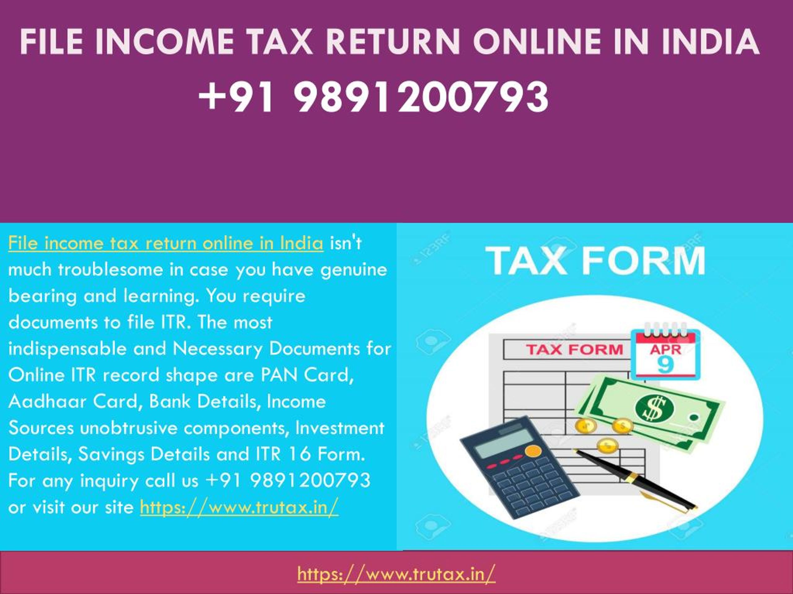 ppt-which-itr-form-to-choose-for-income-tax-return-e-filing-in-india