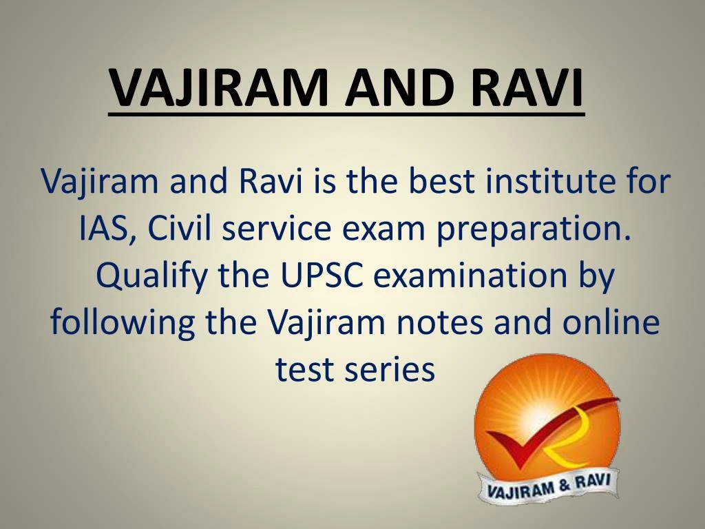 PPT - Current Affairs Material - Vajiram And Ravi PowerPoint ...