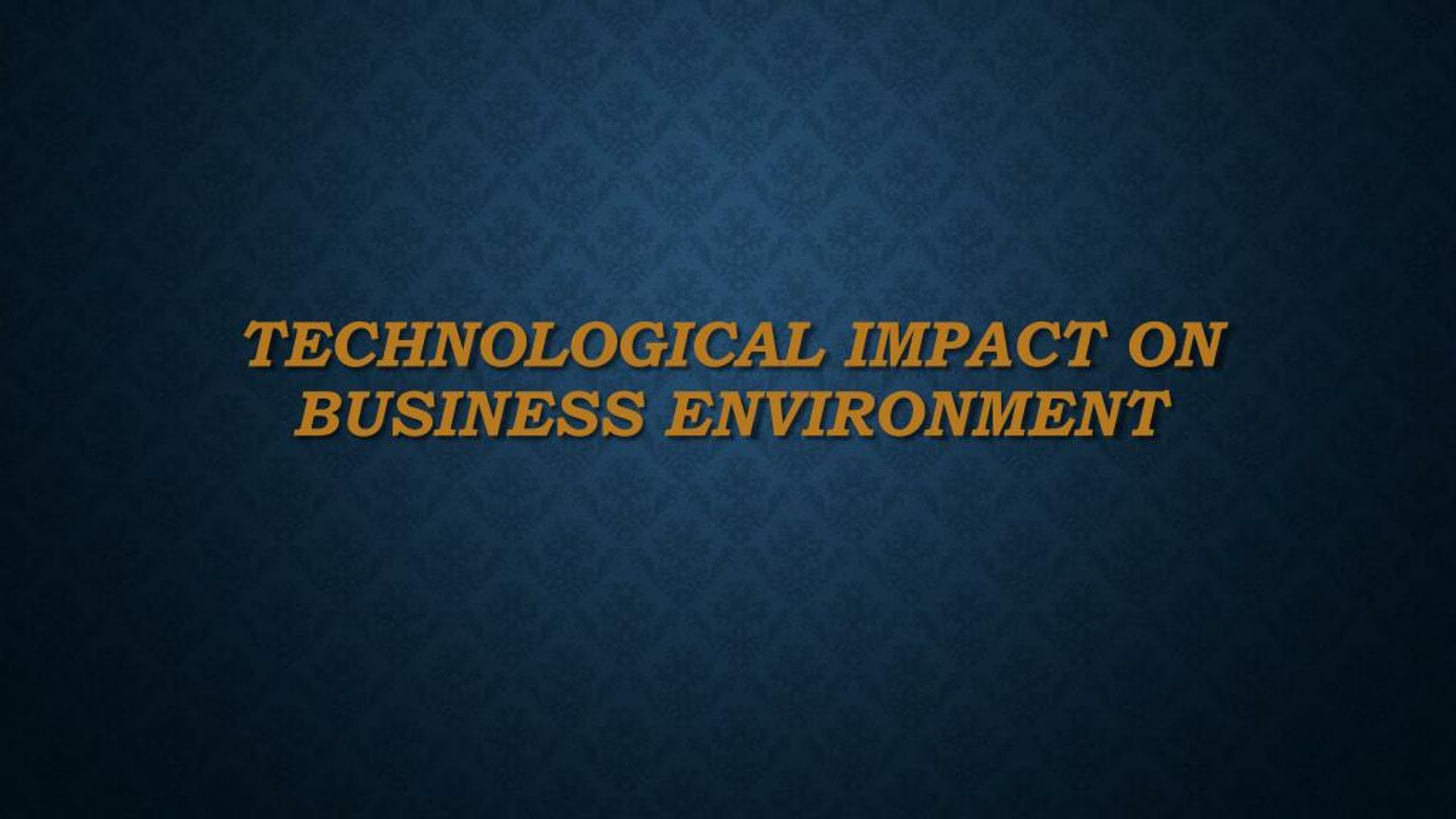 effect of technology on environment
