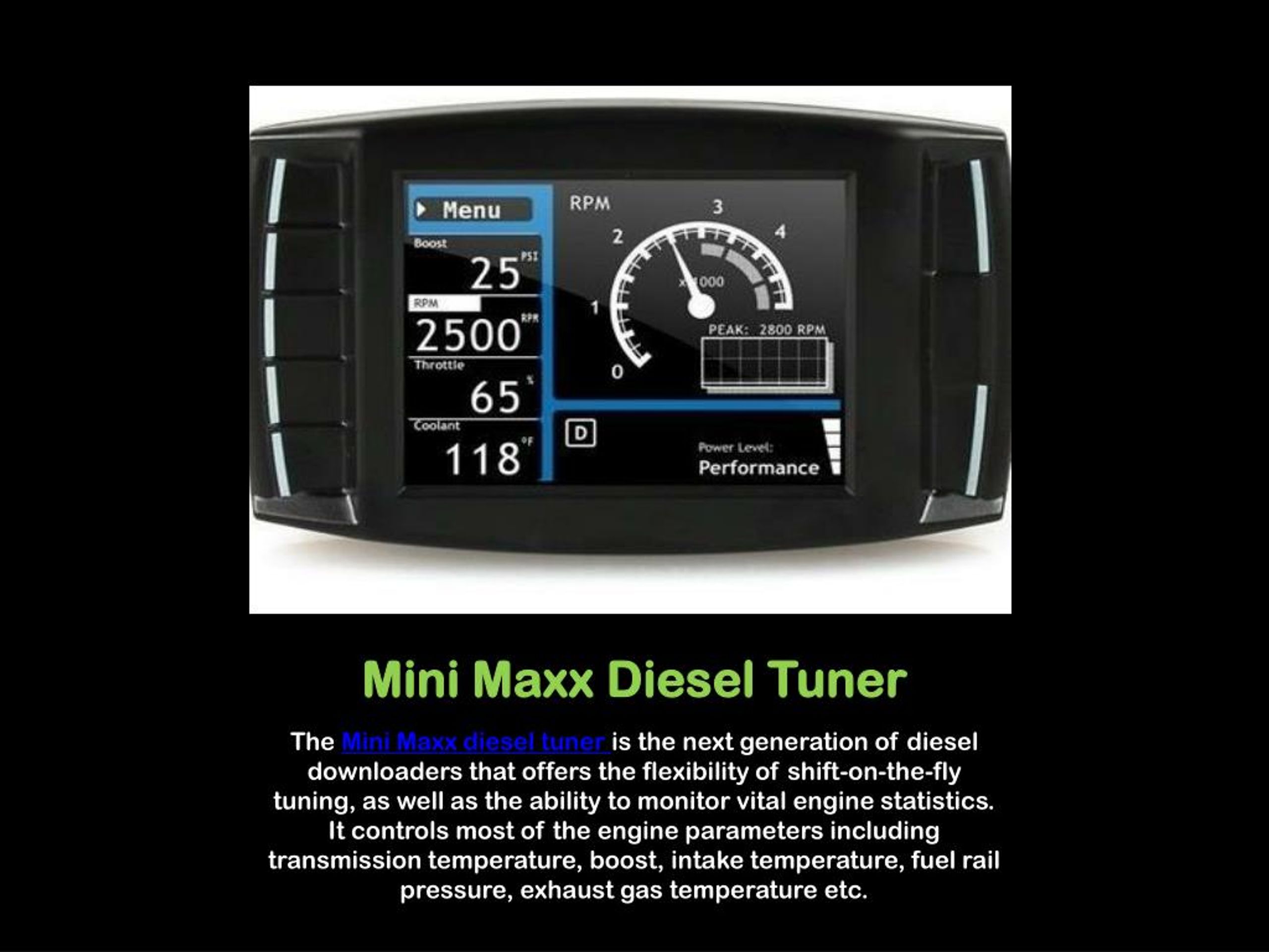 h s mini maxx tuner with transmission tune