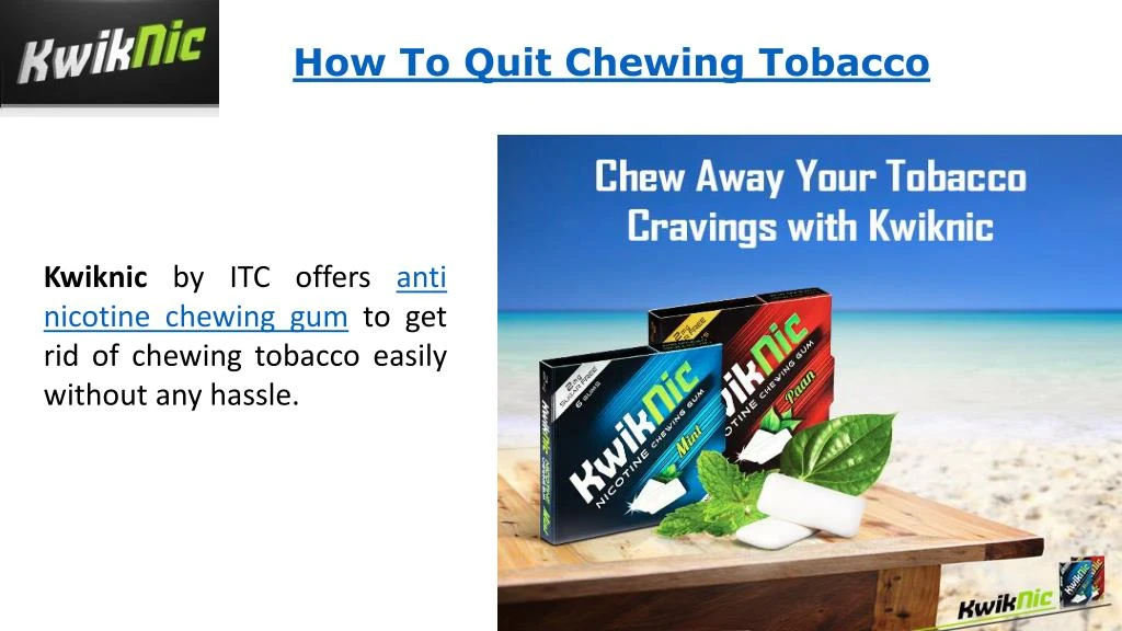 quitting chewing tobacco timeline