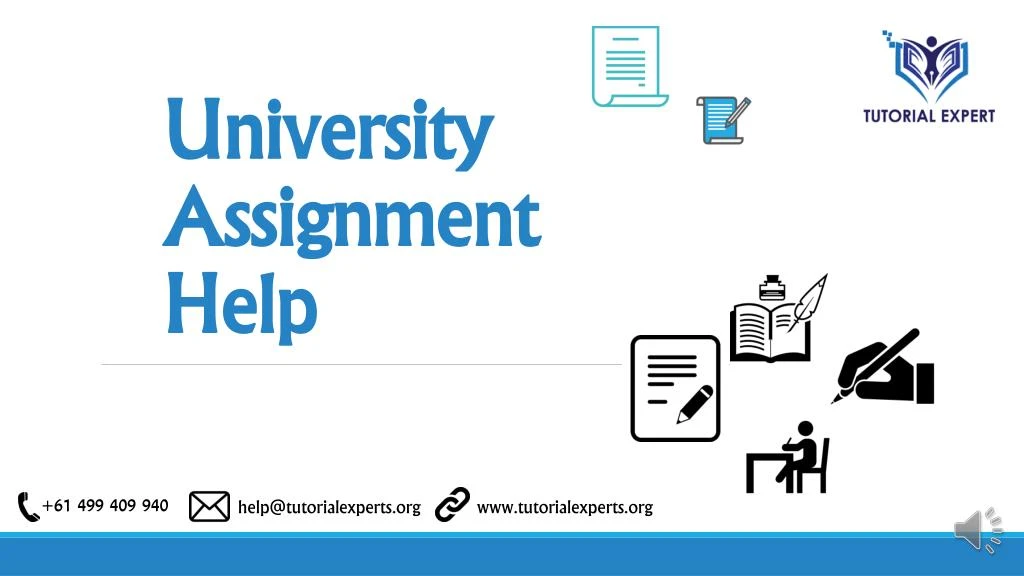 university assignment helper