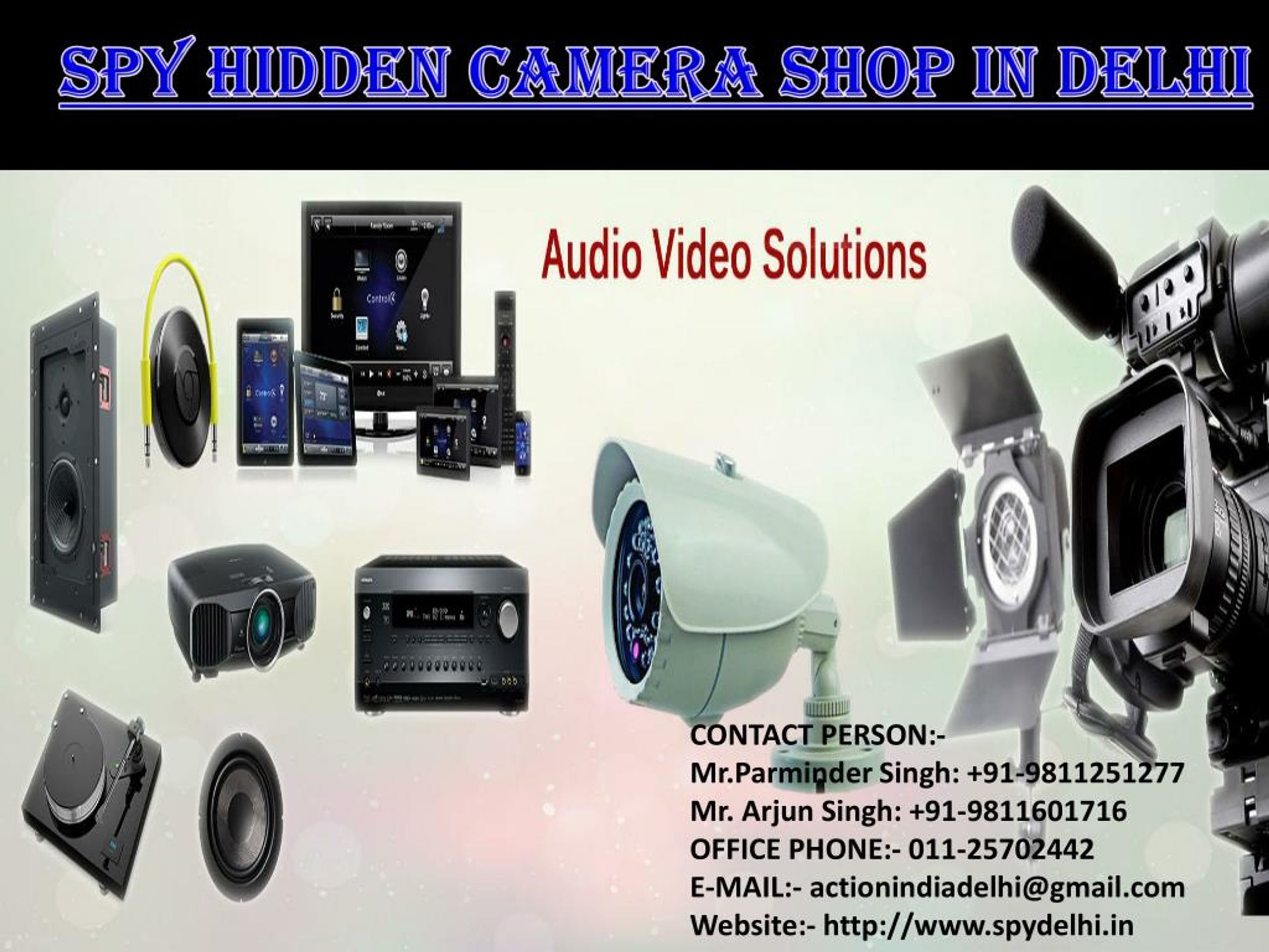 hidden camera in shop