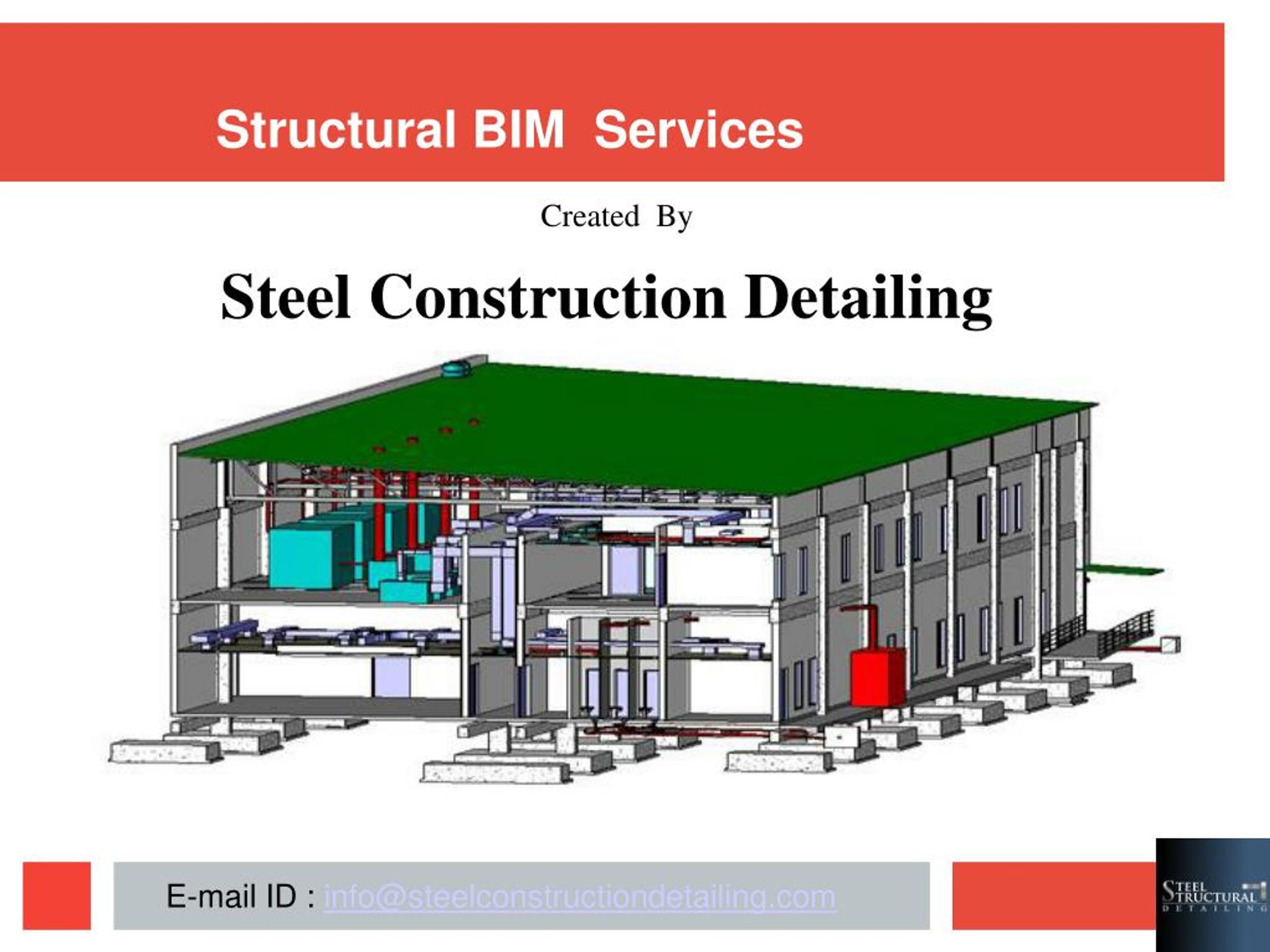 PPT - Structural BIM Services - Steel Construction Detailing PowerPoint ...