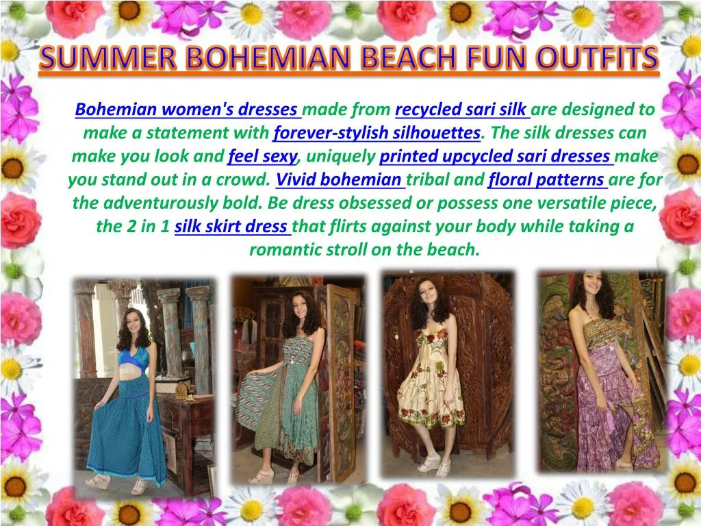 summer bohemian beach fun outfits n.