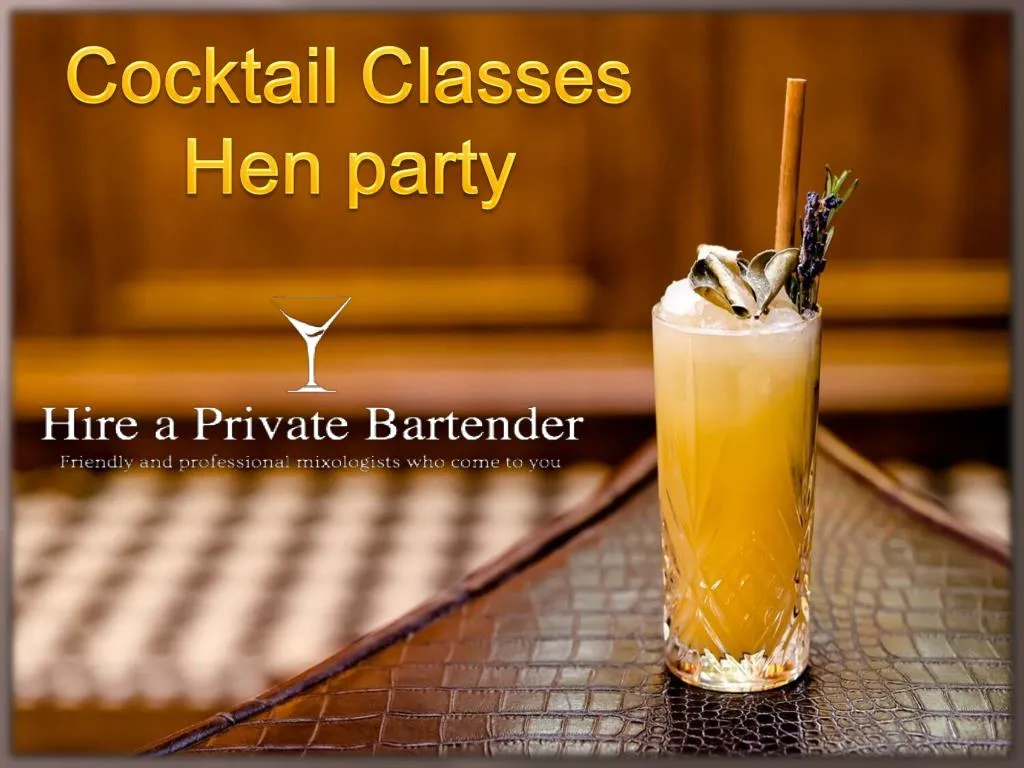 PPT Cocktail Classes Hen Party Learn Cocktail Mixing With Us PowerPoint Presentation ID7904377
