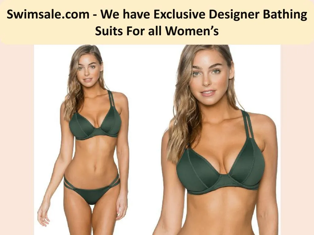 womens designer bathing suits