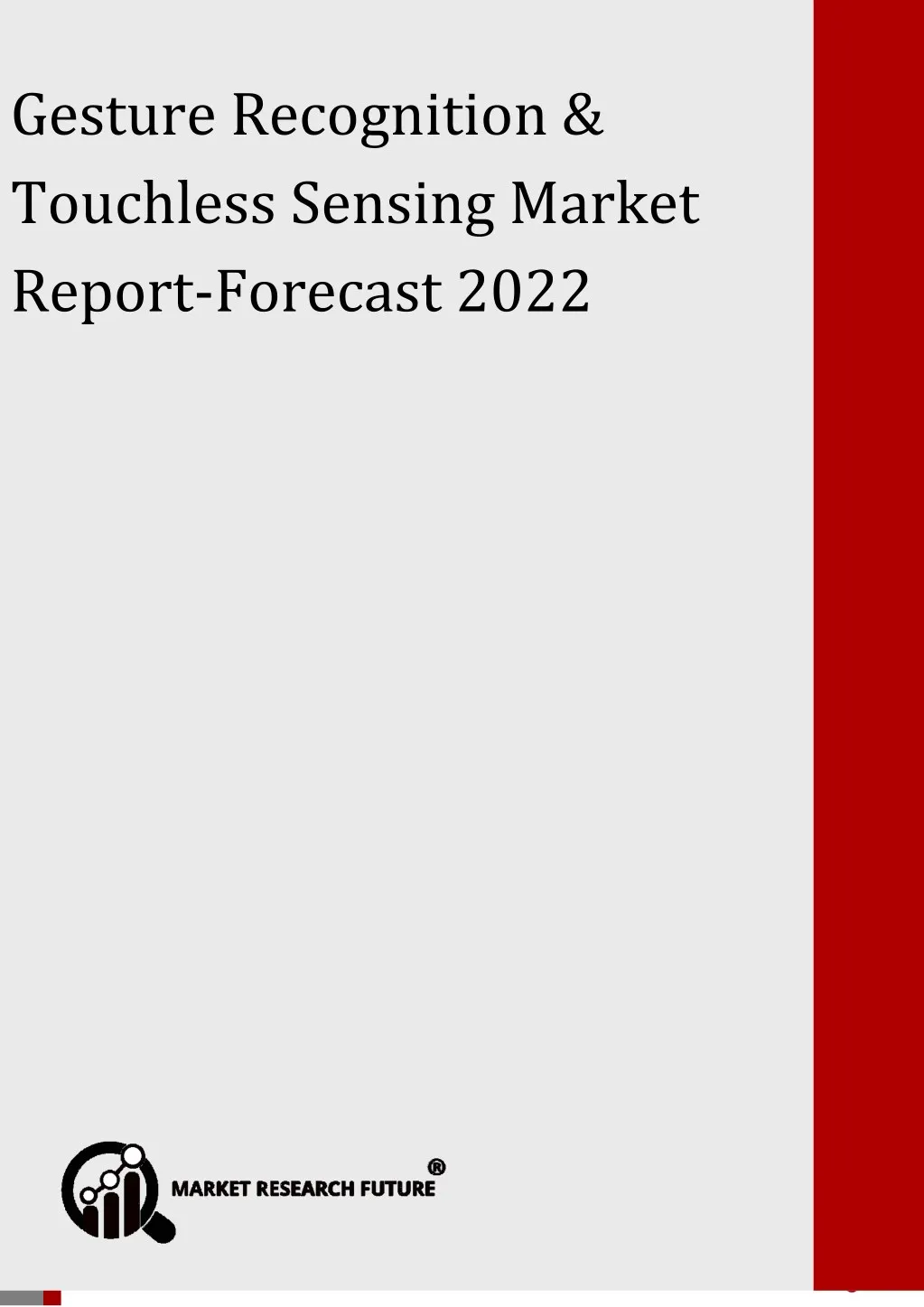 gesture recognition touchless sensing market n.