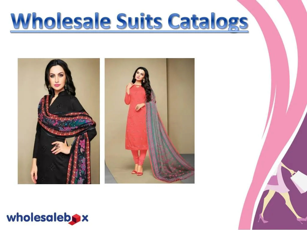 PPT Wholesale Suits Catalogs & Dress Material Manufacturers
