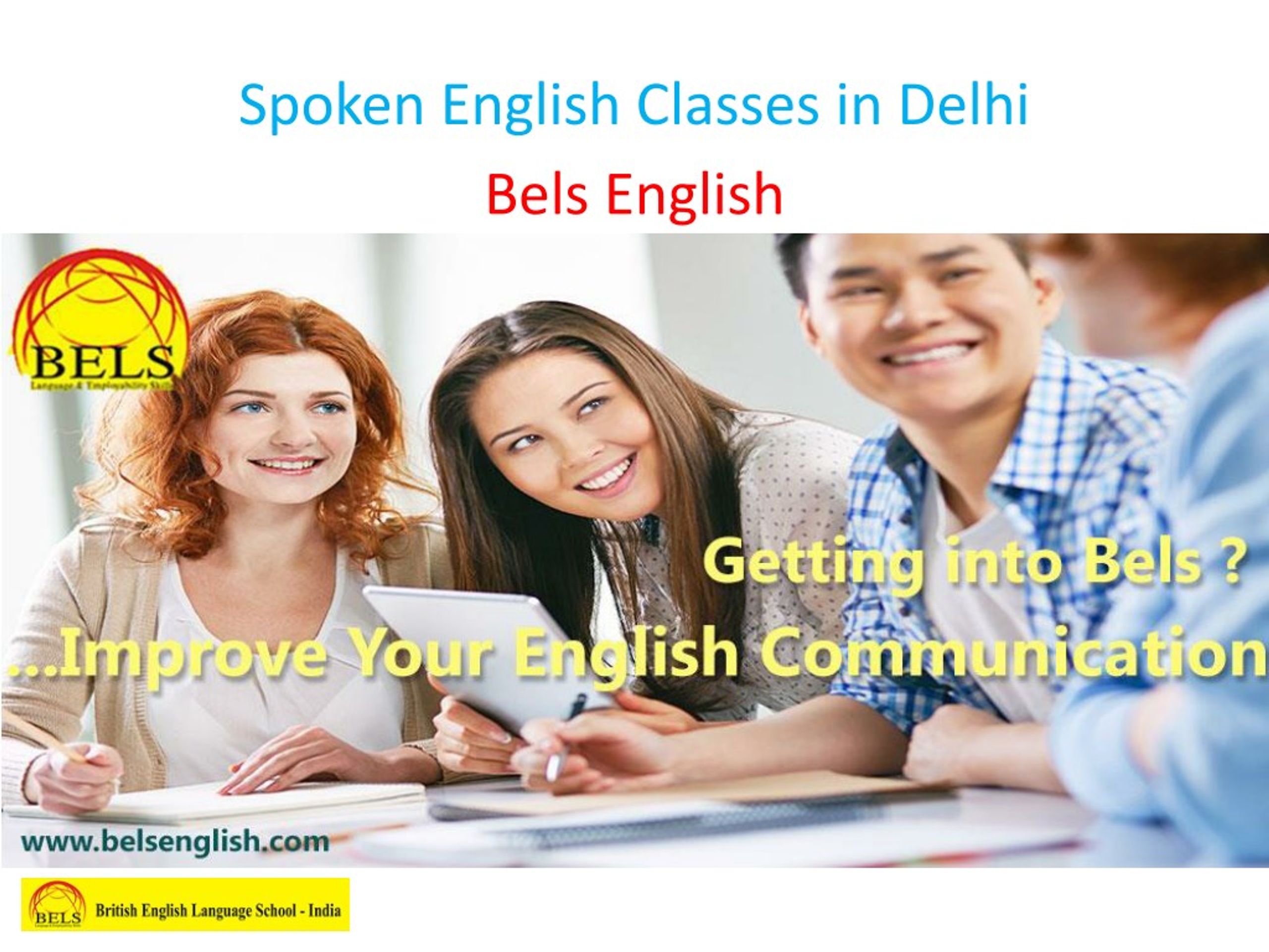 She is well spoken. Spoken English classes. Spoken English.