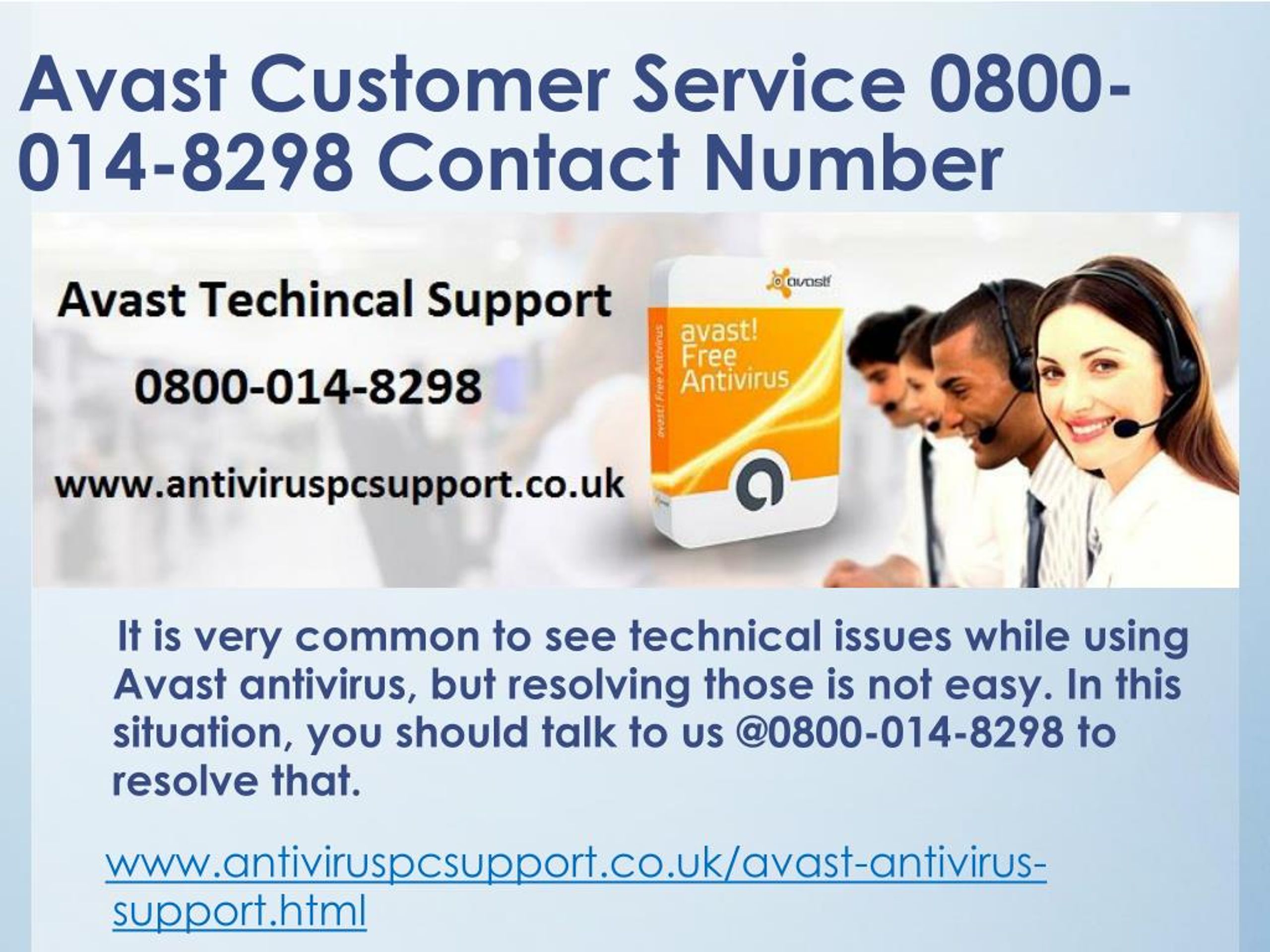avast customer service contact