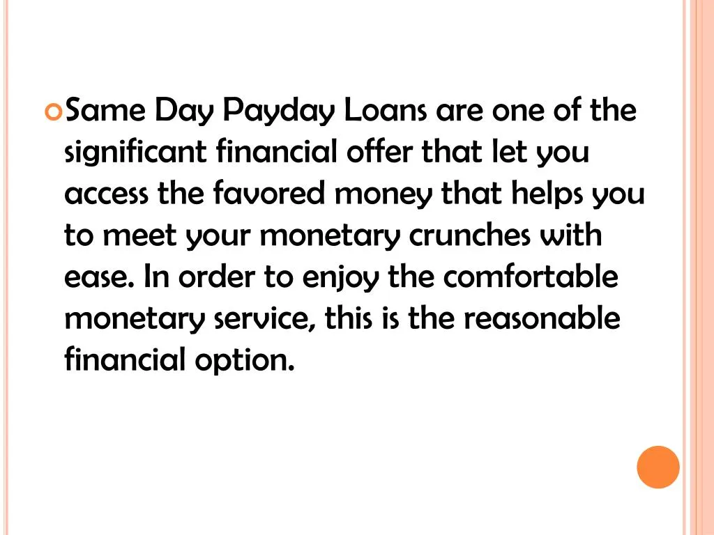3 thirty day period pay day loans immediate cash