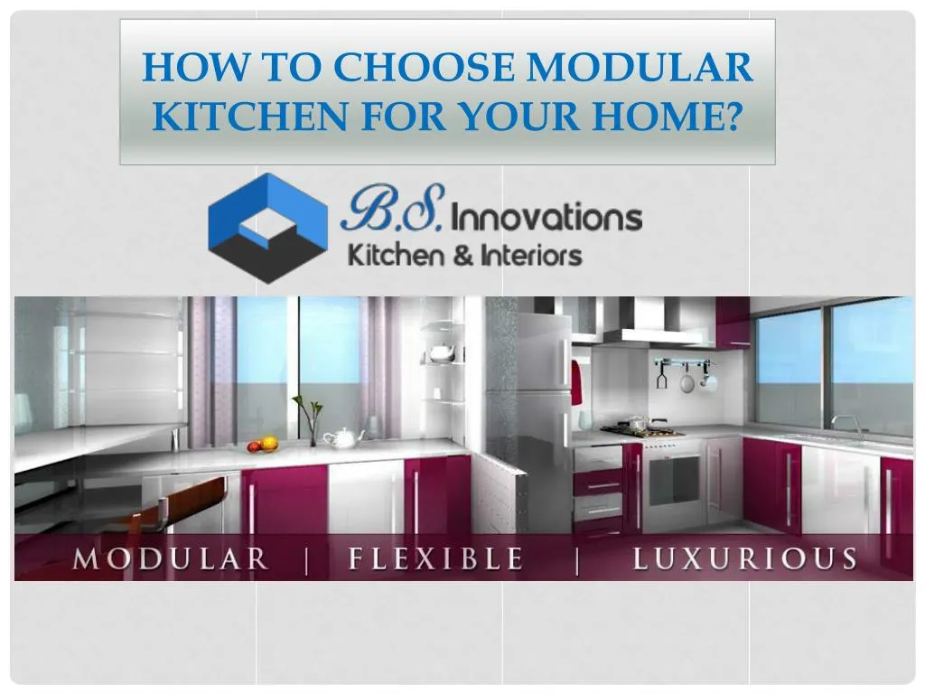 PPT - choose modular kitchen for modular you PowerPoint Presentation ...