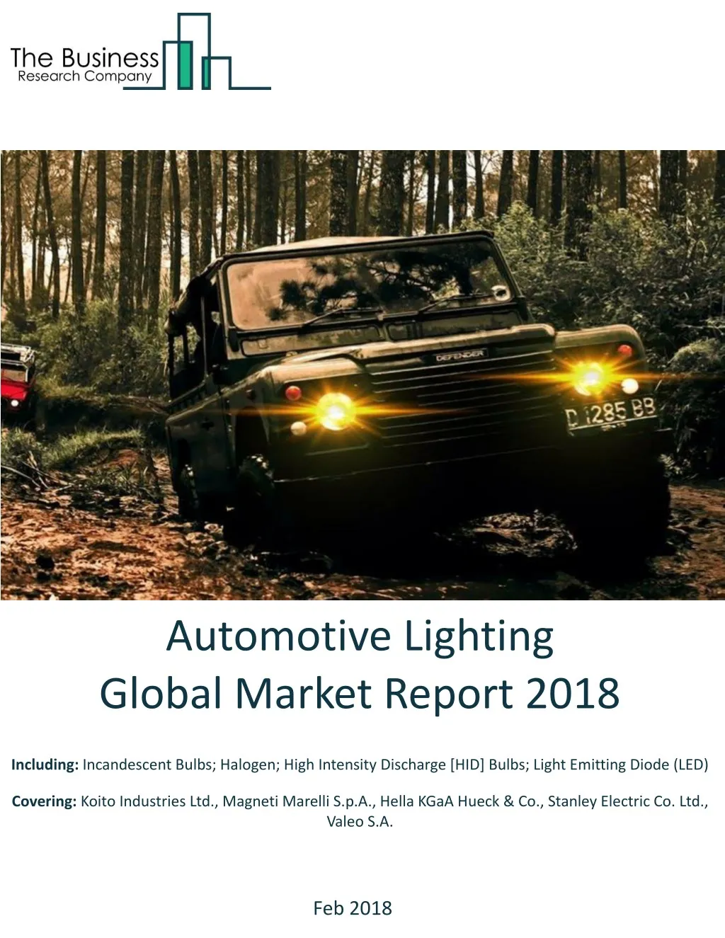 automotive lighting global market report 2018 n.