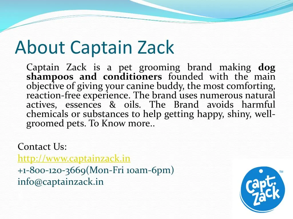 about captain zack n.
