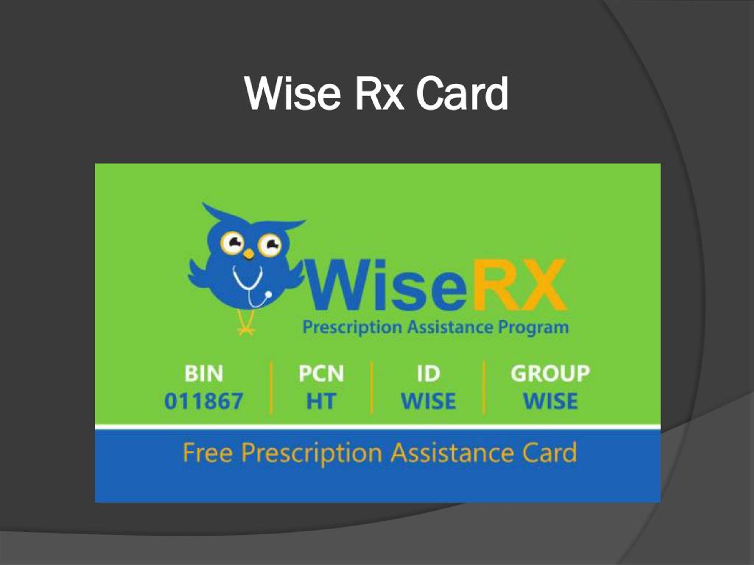 PPT - Best Prescription Discount Cards In The US PowerPoint