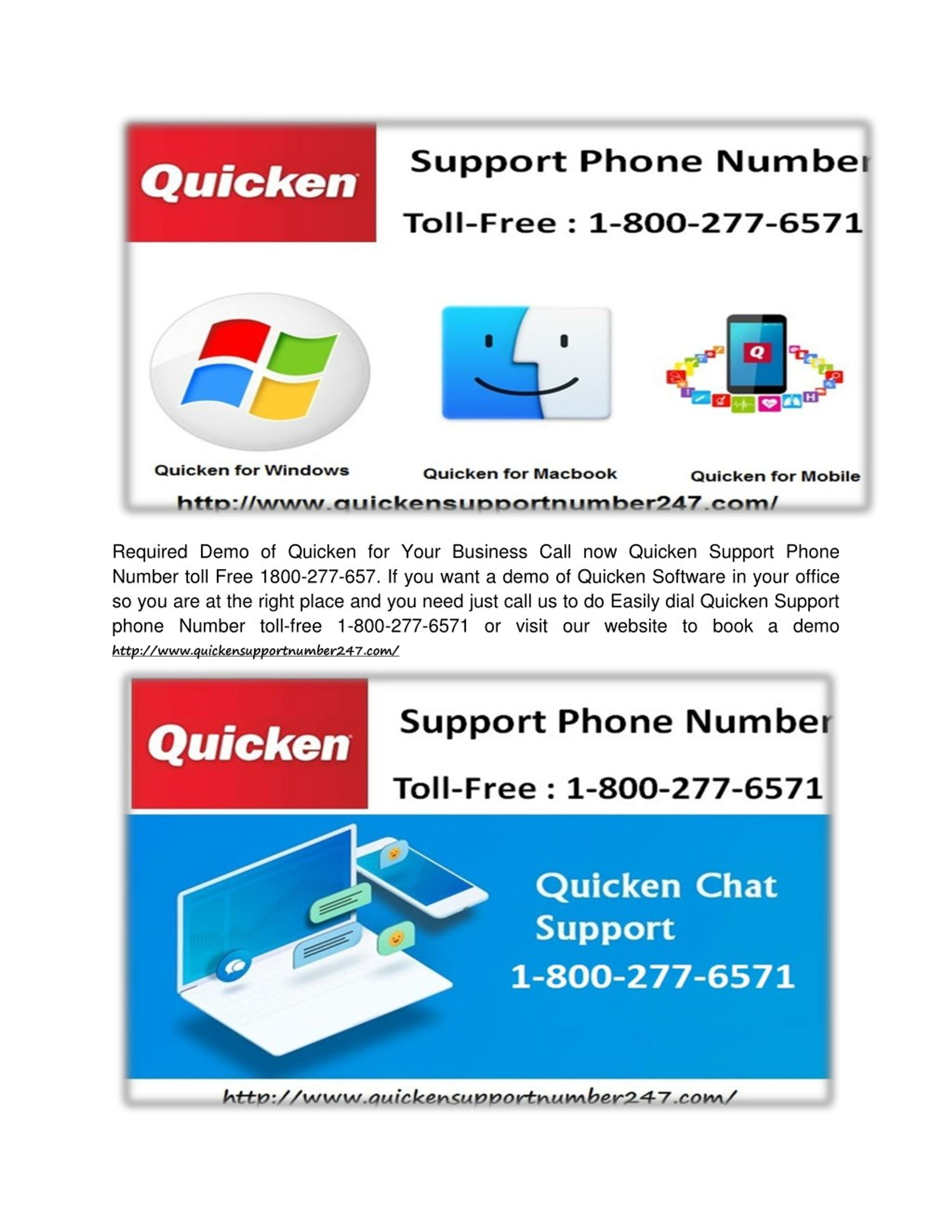 phone number for quicken for mac