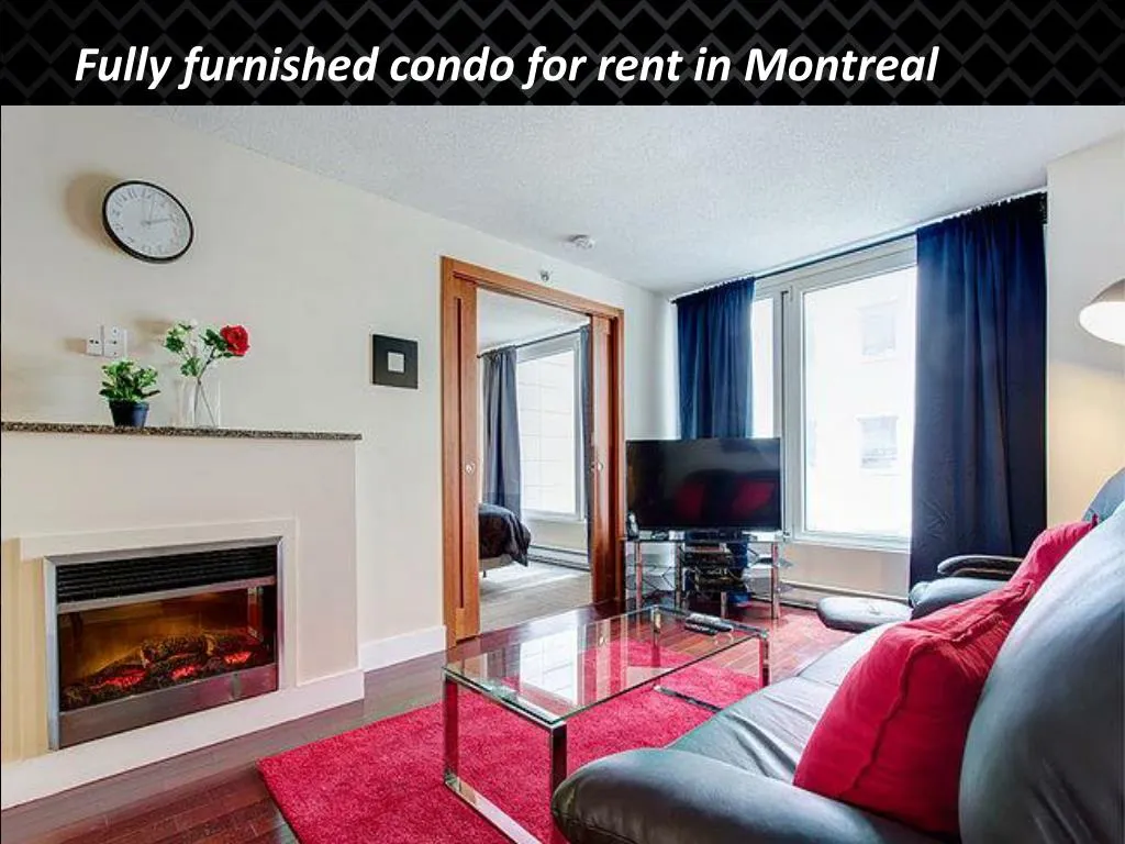 fully furnished condo for rent in montreal n.