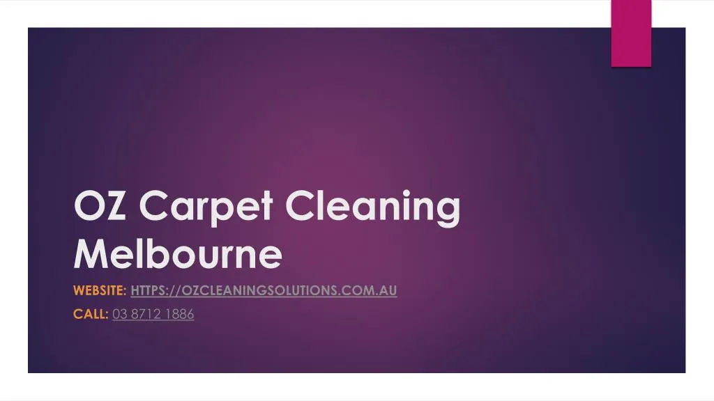 oz carpet cleaning melbourne n.