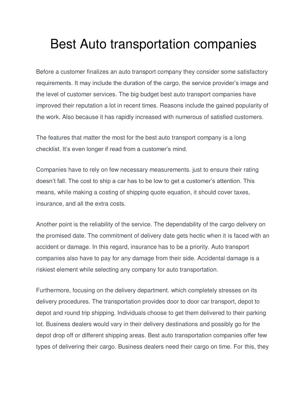 Best Auto Transport Companies >> Ppt Best Auto Transportation Companies Powerpoint Best Auto Transport Companies >> Ppt Best Auto Transportation Companies Powerpoint