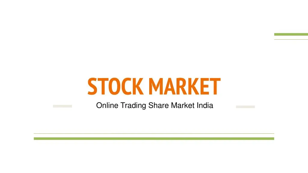 stock market online trading share market india n.