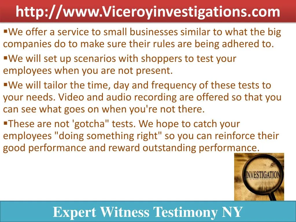 PPT Expert Witness Testimony Nassau County NY PowerPoint Presentation