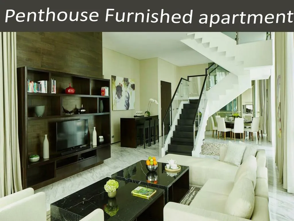 penthouse furnished apartment n.