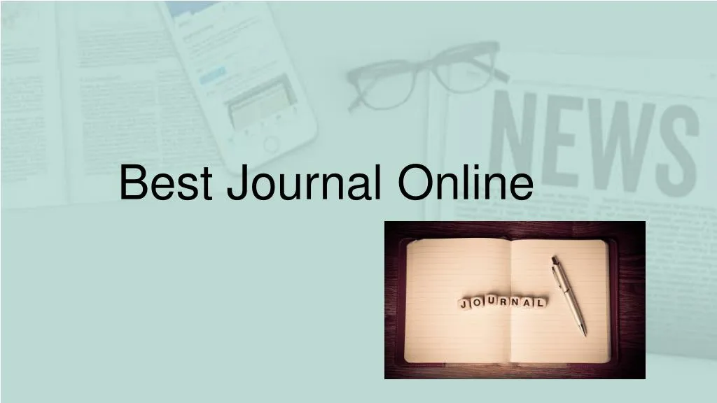 best online journal