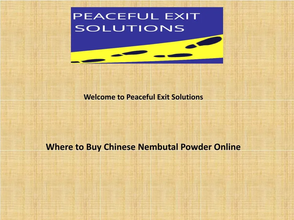 welcome to peaceful exit solutions n.