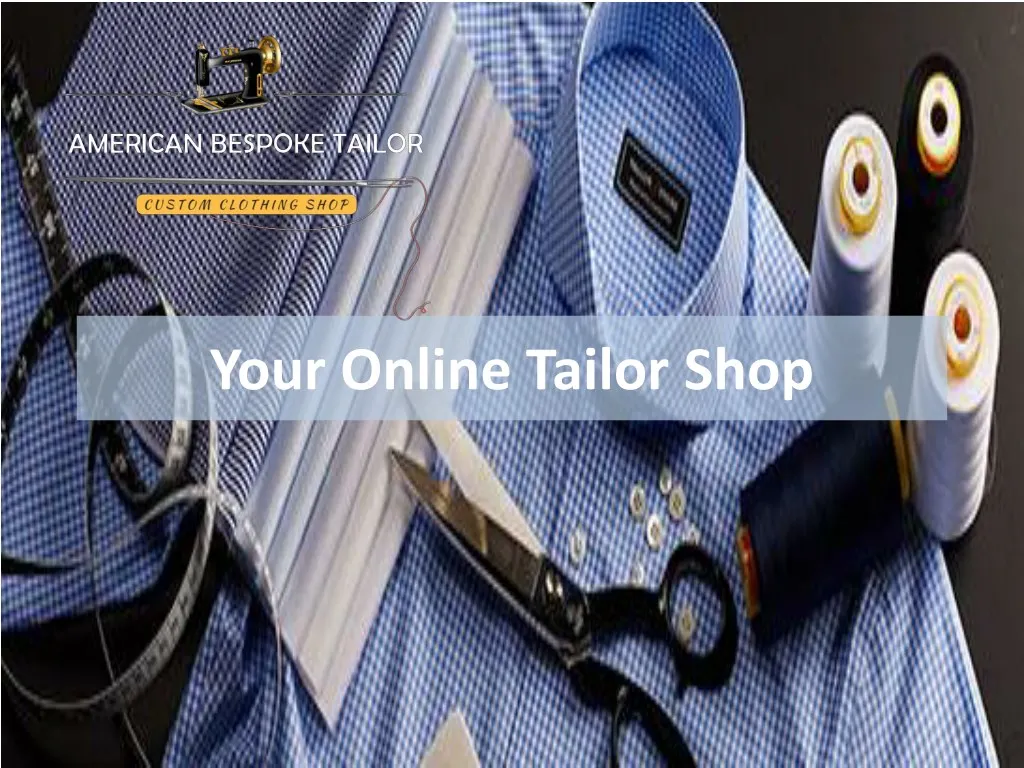 your online tailor shop n.