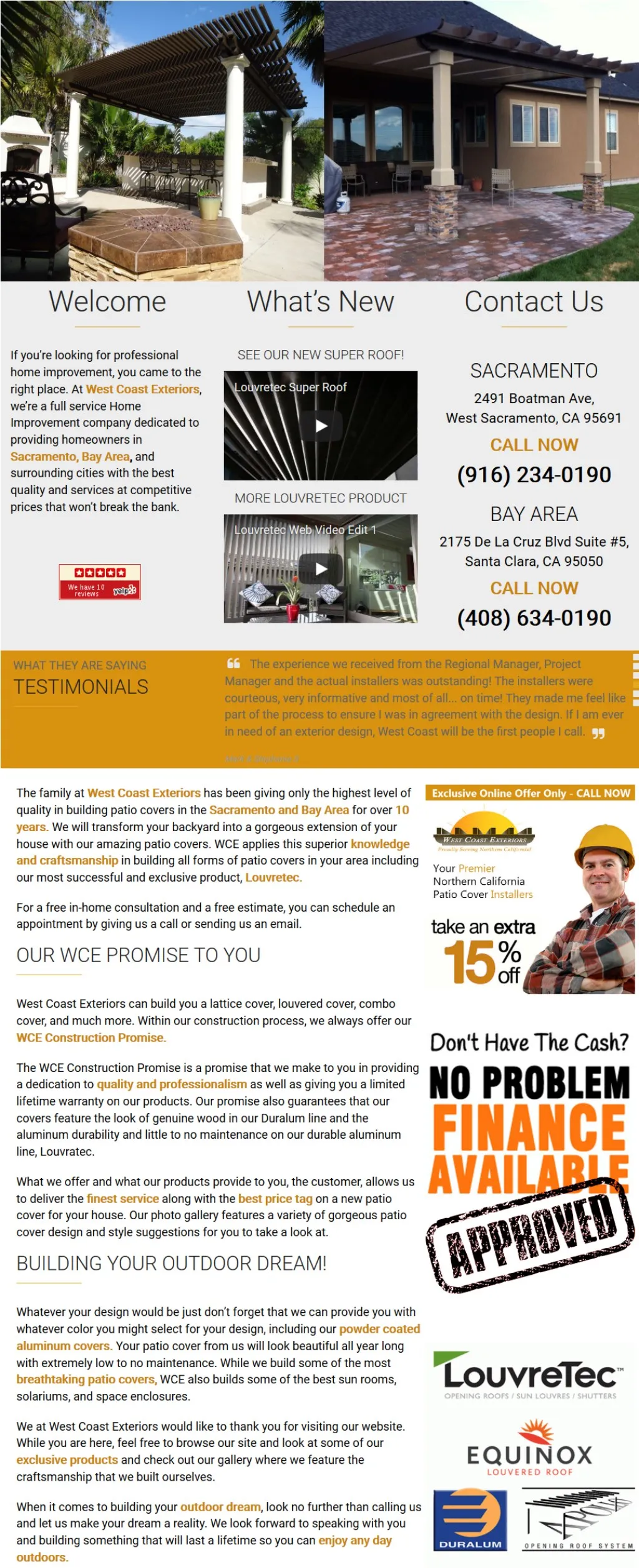 PPT Patio Covers, Bay Area Sunrooms, Louvre Roof, Louvered and