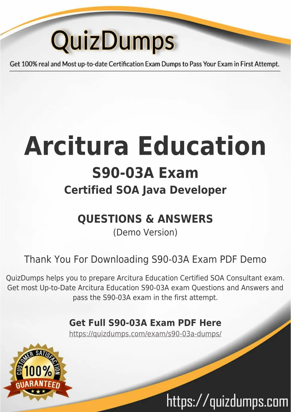 arcitura education s90 03a exam certified n.